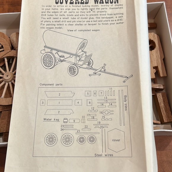 Covered Wagon Scale Model - Picture 5 of 6